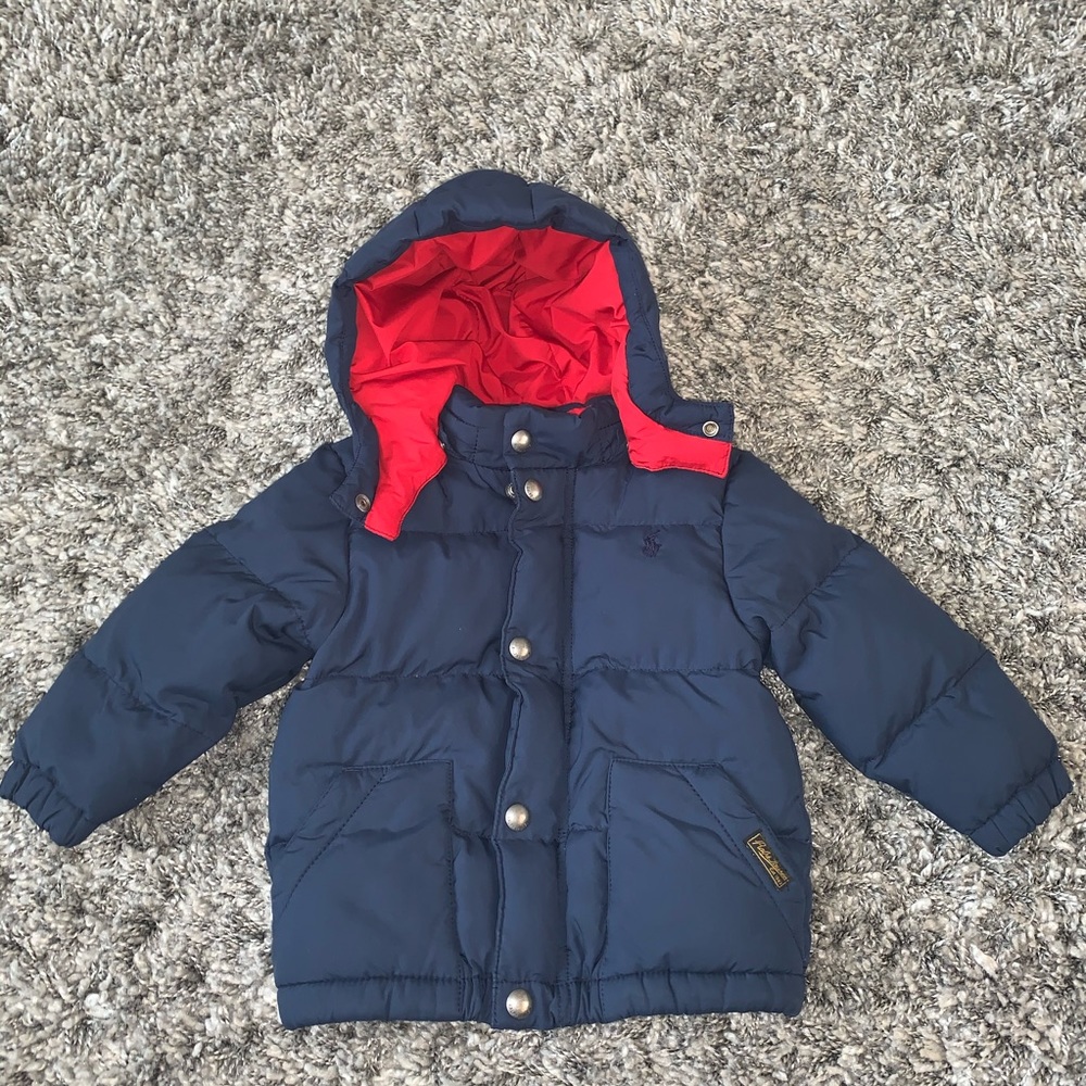 Infant Boys Polo Ralph Lauren Down Puffer Jacket